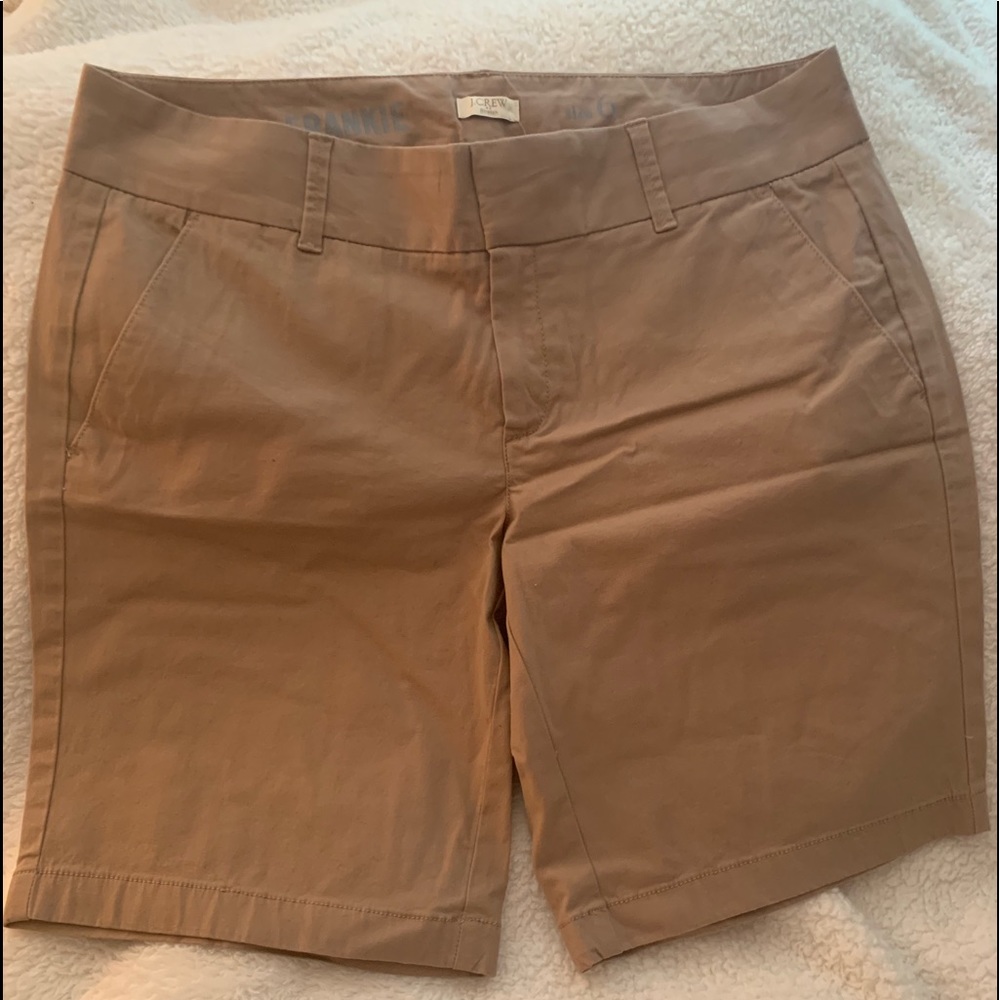 Jcrew chino shorts size 6